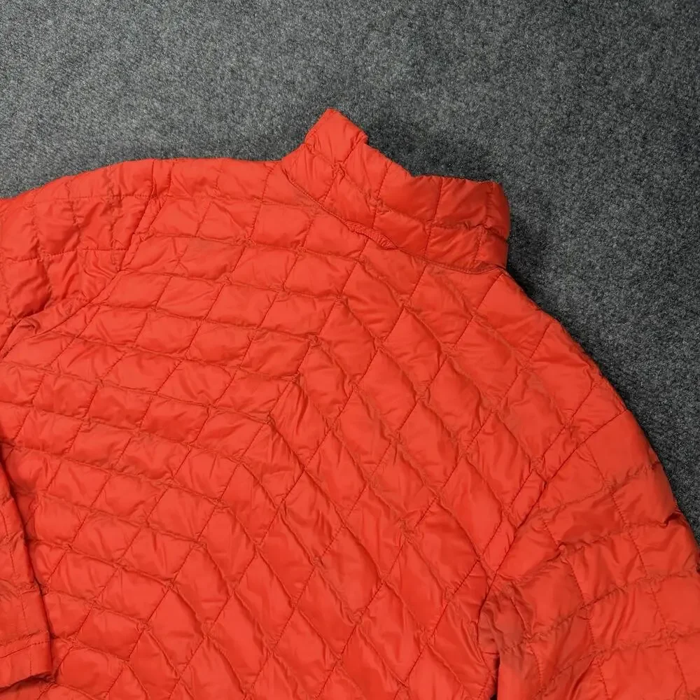 The North Face ThermoBall Men’s Small Bright Orange Insulated Full Zip Jacket